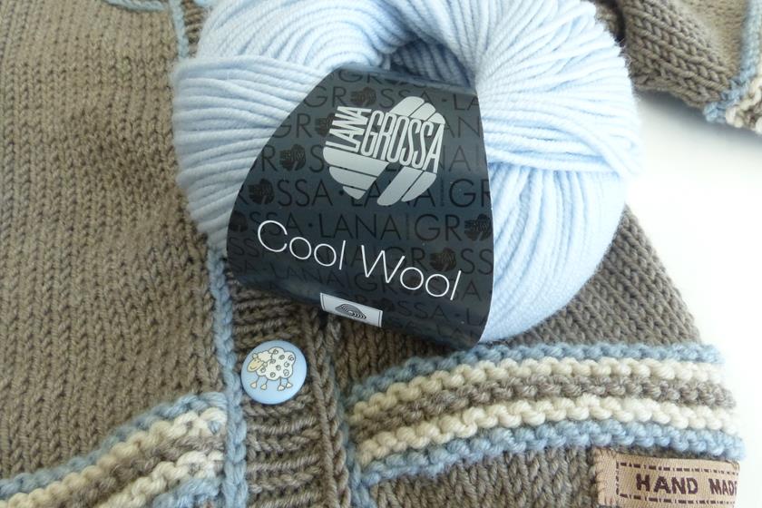 Cool wool uni, Wolle für Gross und Klein