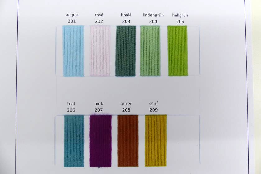 Blauband Sockenwolle Farben 2023